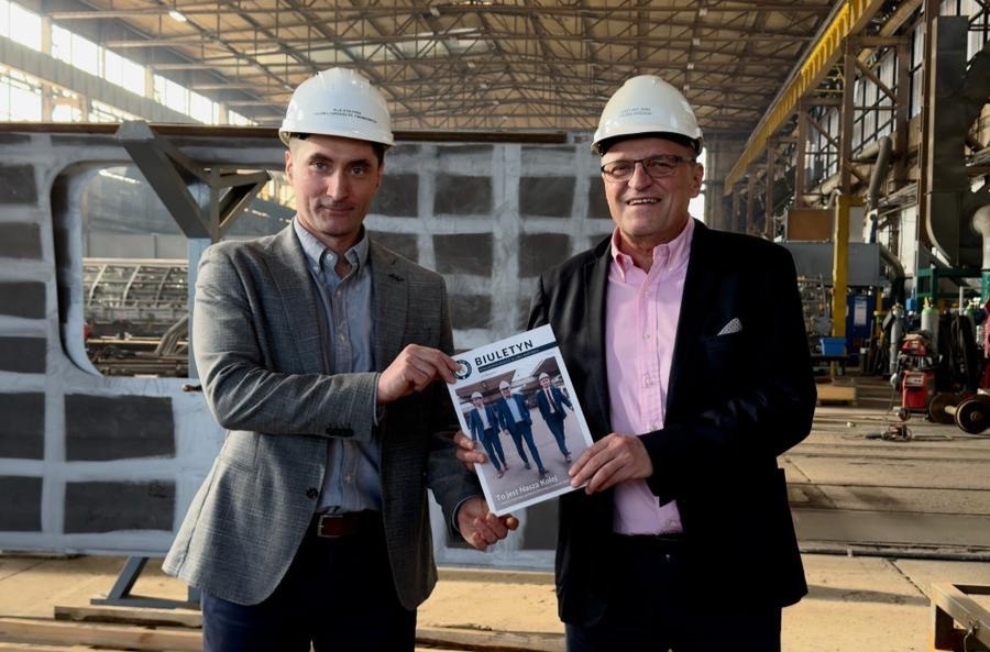 Trafiliśmy na okładkę biuletynu WKK. Wywiad z Prezesem Wolińskim